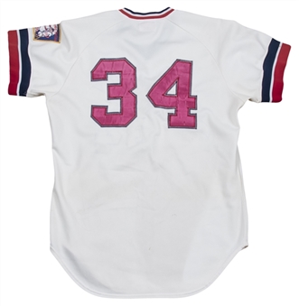 1985 Kirby Puckett Game Used & Signed Minnesota Twins Home Jersey (Sports Investors Authentication & JSA)